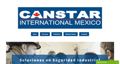 Desktop Screenshot of canstar-mexico.com